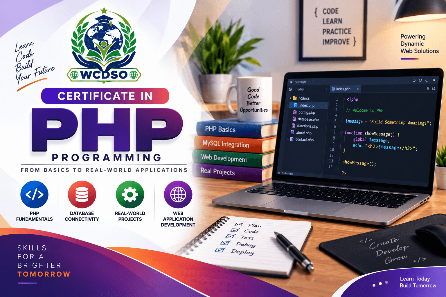 Certificate in PHP